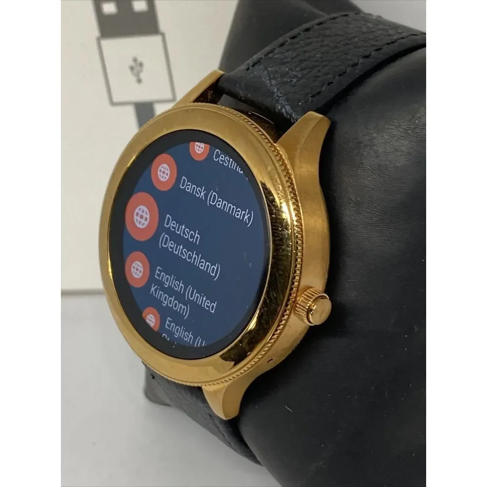 Fossil Gen 3 Authentic Genuine Smart Watch Custom Band FTW6005 PD654